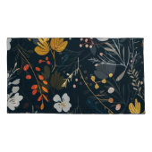 Floral Pattern Pair King 枕カバー (裏面-左)