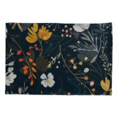 Floral Pattern Pair Standard 枕カバー (裏面-左)