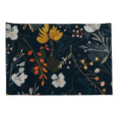 Floral Pattern Pair Standard 枕カバー (裏面-右)