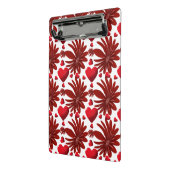 Floral pattern  throw blanket ミニクリップボード (アングル2)