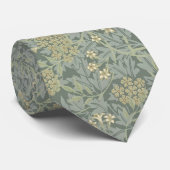 Floral pattern William Morris inspired sage flower ネクタイ (ロール)