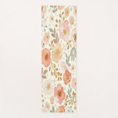 Floral pattern Yoga Mat ヨガマット (正面)