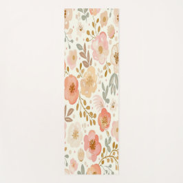 Floral pattern Yoga Mat ヨガマット