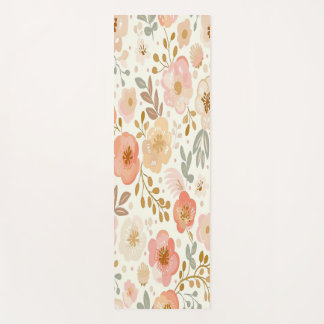 Floral pattern Yoga Mat ヨガマット