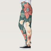  Floral Patterned Legging レギンス (左)