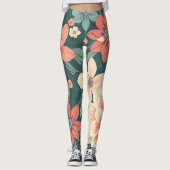  Floral Patterned Legging レギンス (正面)