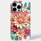 floral phone case Case-Mate iPhoneケース (裏面)