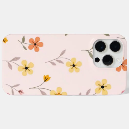 Floral Phone Case for iPhone Case-Mate iPhoneケース (裏面 (横))