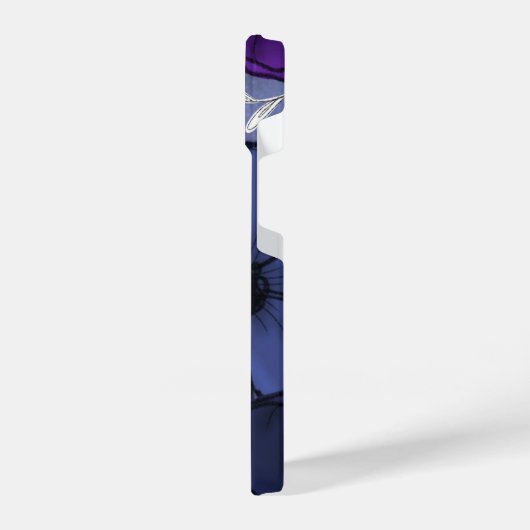 Floral phone case iPhoneケース (左側面)