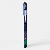 Floral Phone Case iPhoneケース (左側面)