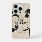  Floral Phone Case – Minimal Self Love iPhoneケース (裏面)