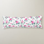 floral pillow, flower print pillow, decorative ボディピロー (正面)