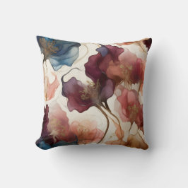 Floral Pillow – Modern Luxury Home Accent クッション