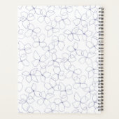 Floral Planner – Elegant Flower-Themed  プランナー手帳 (裏面)