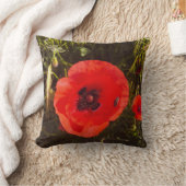 Floral Poppy Dream – Botanical Fantasy Wildlowers クッション (ブランケット)