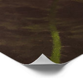 Floral Poppy Dreamer – Botanical Fantasy Art ポスター (角)