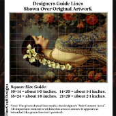 Floral Portrait & Calla Lillies EZ9R Decoupage 薄葉紙