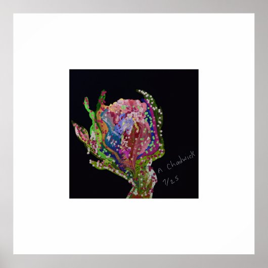 Floral Poster Art ポスター (正面)