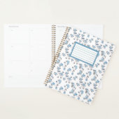 floral print Spiral Notebook planner プランナー手帳 (ディスプレー)