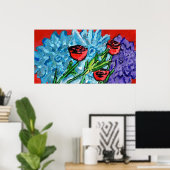 Floral Print, Value Poster (Semi-Gloss) ポスター (ホームオフィス)