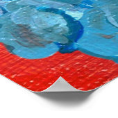 Floral Print, Value Poster (Semi-Gloss) ポスター (角)