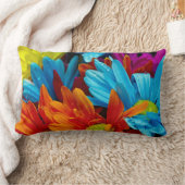 Floral Printed Throw Pillow – Elegant Flower ランバークッション (ブランケット)