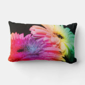 Floral Printed Throw Pillow – Elegant Flower ランバークッション (裏面)