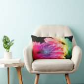 Floral Printed Throw Pillow – Elegant Flower ランバークッション (椅子)