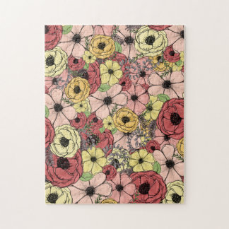 Floral puzzle  ジグソーパズル