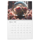 Floral Reflections Calendar カレンダー (2月 2026)