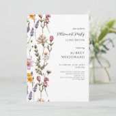 Floral Retirement Party 招待状 (スタンド正面)