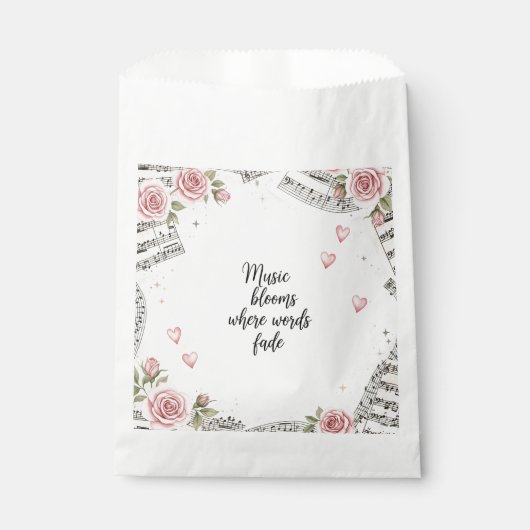 Floral Rhythms, by Natasha Us   フェイバーバッグ (正面)