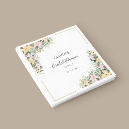 Floral Romantic Bridal Shower Napkin スタンダードランチョンナプキン