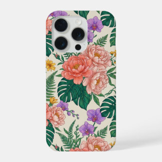 Floral Rose iPhone 15 Case – Elegant Flower Design iPhone 15 Proケース