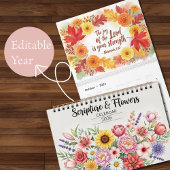 Floral Scripture Calendar  カレンダー