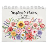Floral Scripture Calendar  カレンダー (カバー)
