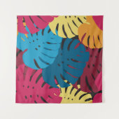 Floral seamless pattern. Background from bright le タペストリー (正面(横))