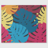 Floral seamless pattern. Background from bright le ラッピングペーパー (フラット)