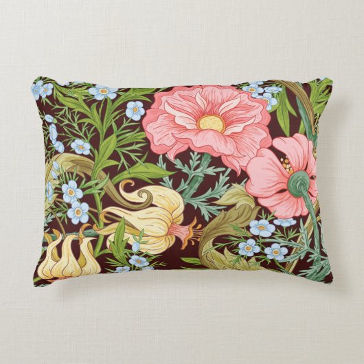 Floral Seamless pattern, background with In art no アクセントクッション (正面)