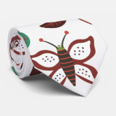 Floral seamless pattern birds and butterflies ネクタイ (ロール)