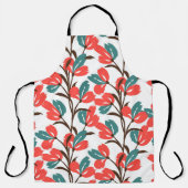 Floral seamless pattern. Cute floral background. P エプロン (正面)