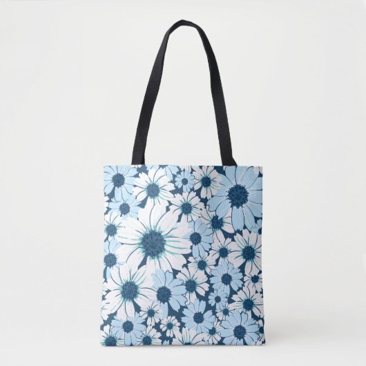 Floral seamless pattern /flower textilepattern, ab トートバッグ (正面)