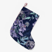 Floral seamless pattern. There are Lily, Hydrangea スモールクリスマスストッキング (正面 (吊り時))