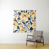 Floral seamless pattern with roses. seamless texti タペストリー (インサイチュ)