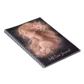 Floral Self Care Journal Notebook | ノートブック (右側)