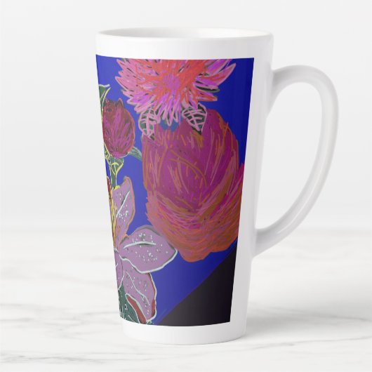 Floral Sessions  カフェラテマグ (右)