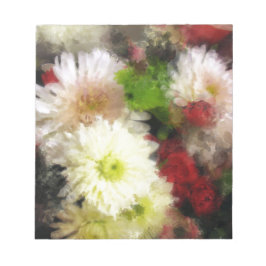 Floral Shimmer ノートパッド