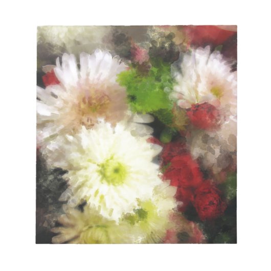 Floral Shimmer ノートパッド (正面)