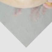 Floral skull cream white Steampunk v1 tissue paper 薄葉紙 (詳細)