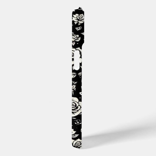 Floral Skulls Case-Mate iPhoneケース (裏面 / 右)